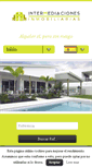 Mobile Screenshot of intermediacionesinmobiliarias.com