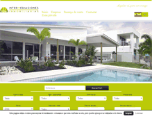Tablet Screenshot of intermediacionesinmobiliarias.com